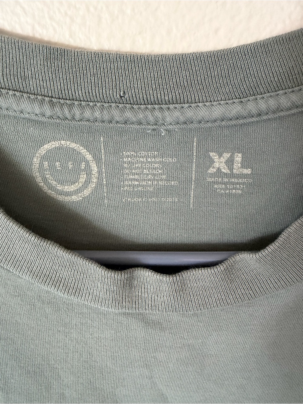 Neff Olive Green Crewneck Tee - Picture 3 of 4